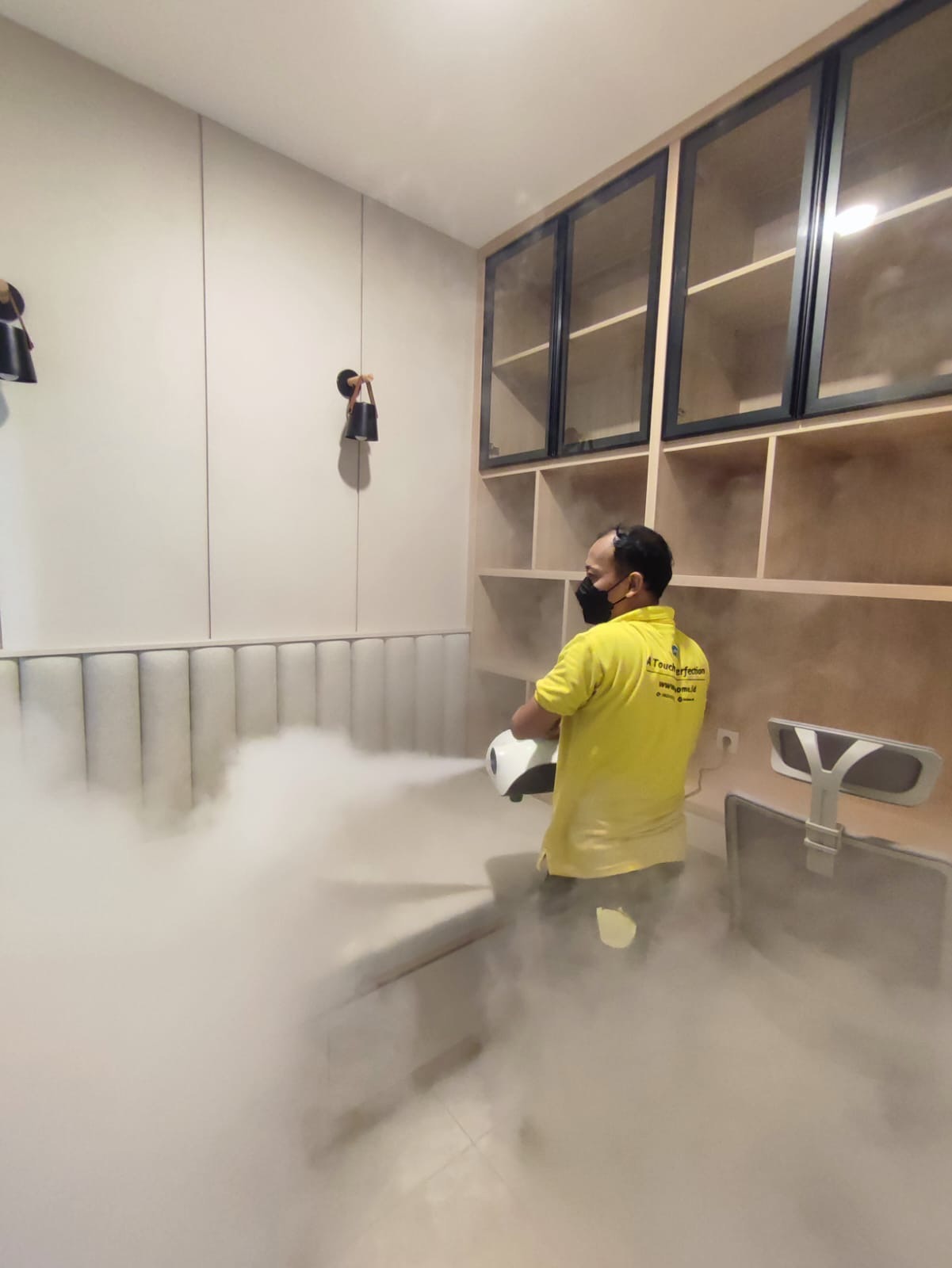 Fogging disinfectant